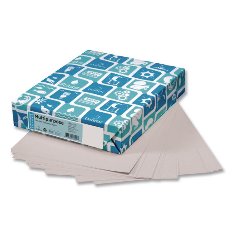 DOMTAR PAPER Cover Stock, 67 lb Bristol Weight, 8.5 x 11, Gray, 250/Pack (DMR81043)