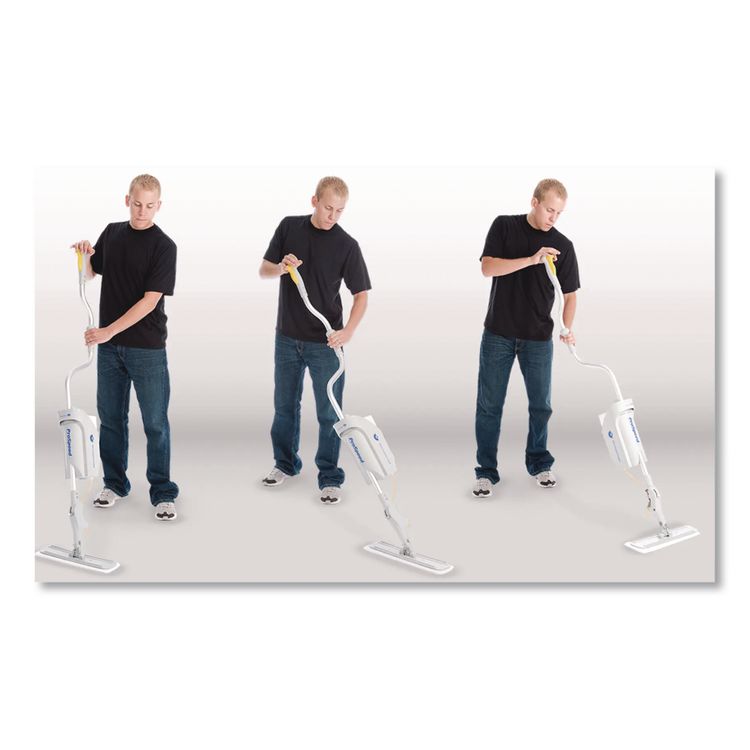 DIVERSEY ProSpeed Disposable Finish Pad, 17", White (DVSD4972122)