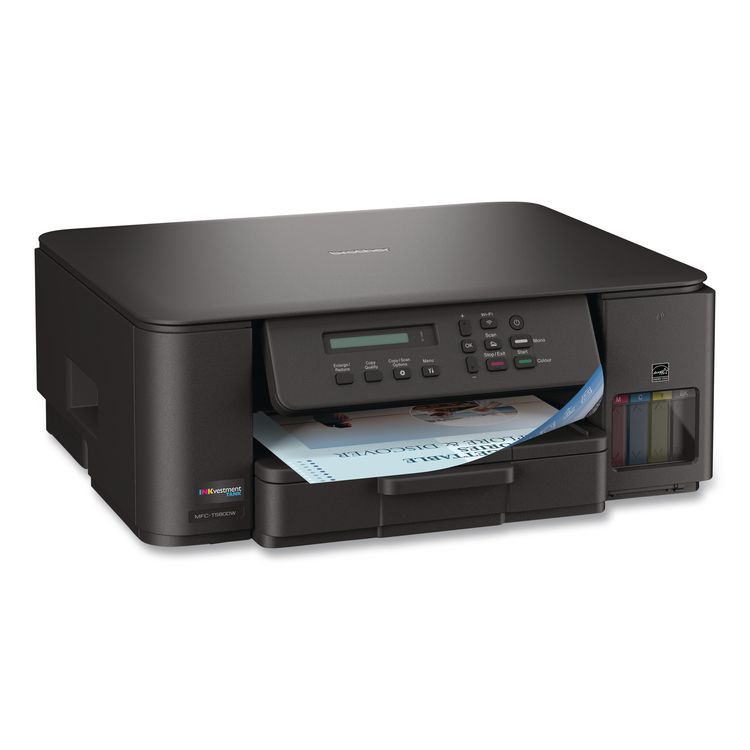 BROTHER INTL. CORP. MFCT580DW INKvestment Tank 580 Wireless Color Inkjet All-in-One Printer, Copy/Print/Scan (BRTMFCT580DW)