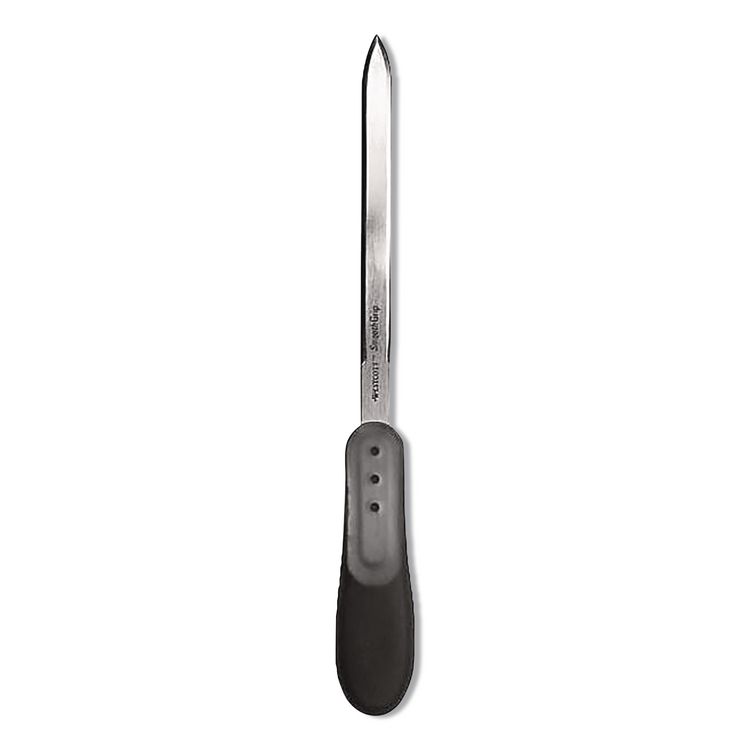 ACME UNITED CORPORATION KleenEarth Recycled Letter Opener with Antimicrobial Protection, 9", Black (ACM14821)