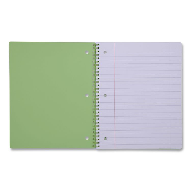 DESIGNWORKS INK Twin-Wire Notebook, Randomly Assorted Banana and Strawberry Cover Designs, 1-Subject, Wide/Legal Rule, (80) 10.5 x 8.5 Sheets (DWOTTWSA114ST)