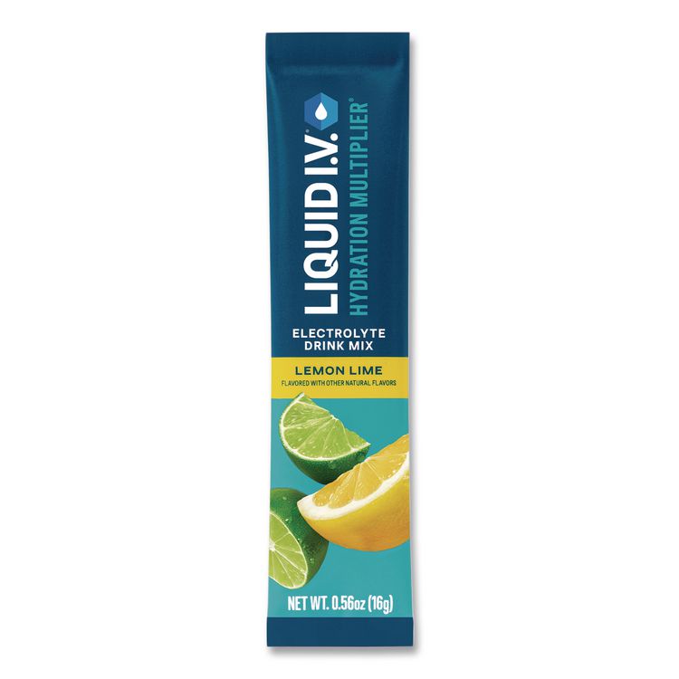 UNILEVER Hydration Multiplier, Lemon-Lime, 0.56 oz Stick, 15/Pack (LQVEHC47494)