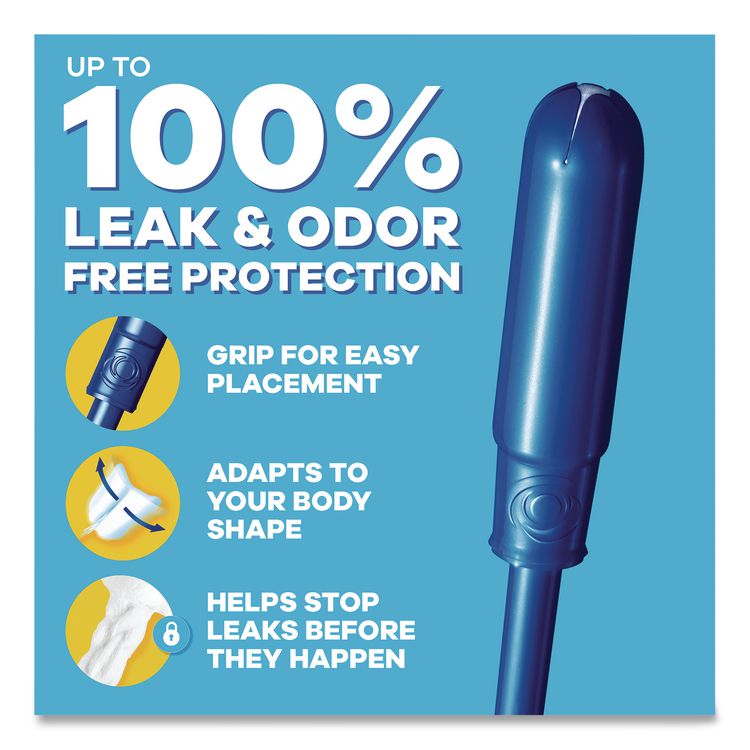 PROCTER & GAMBLE Pearl Tampons, Super Absorbency, 36/Pack (PGC00370)