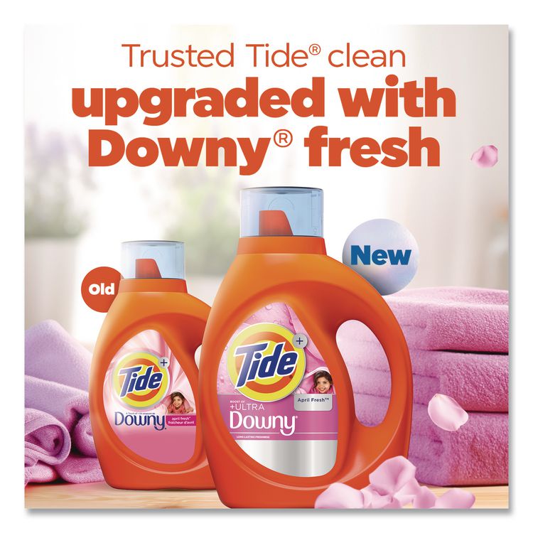 PROCTER & GAMBLE Plus Boost of Ultra Downy Laundry Detergent, HE Compatible, April Fresh Scent, 73 oz Bottle (PGC17523)