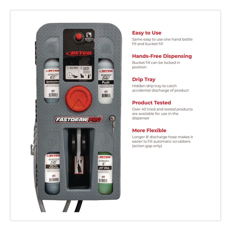 BETCO CORPORATION FastDraw PRO Air Gap Chemical Management System (BET9269800)