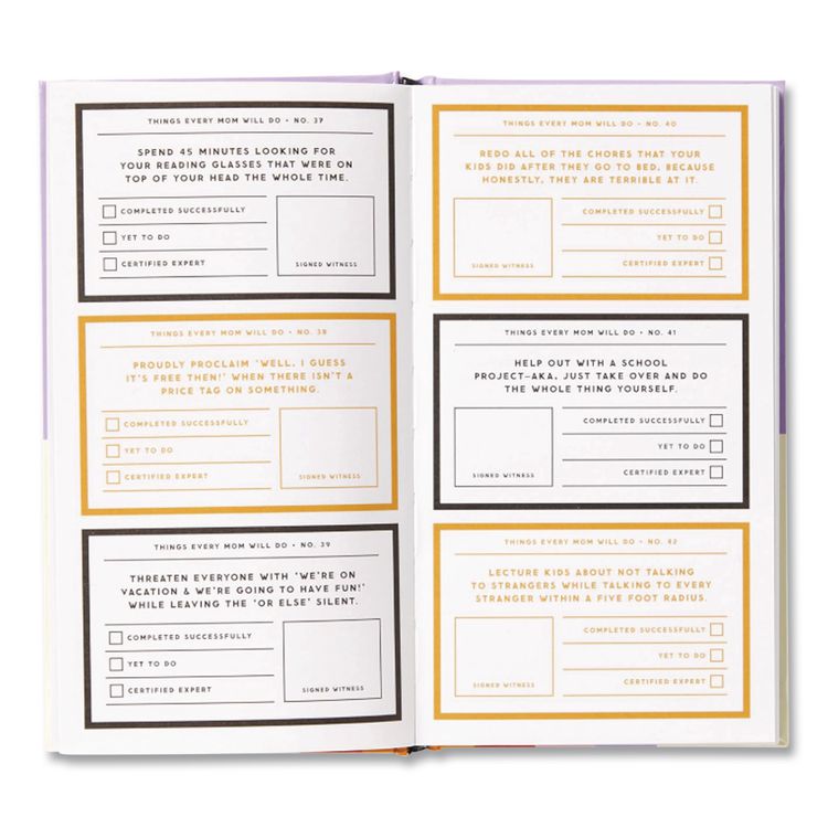 CHRONICLE BOOKS Guided Journal: A Trillion Things All Moms Do That Get Taken For Granted, Multicolor Cover, (100) 8.15 x 4.5 Sheets (CHB978073538102)