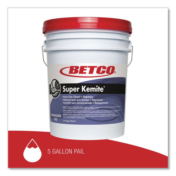 BETCO CORPORATION Super Kemite Butyl Degreaser, 5 gal Pail (BET1030500)