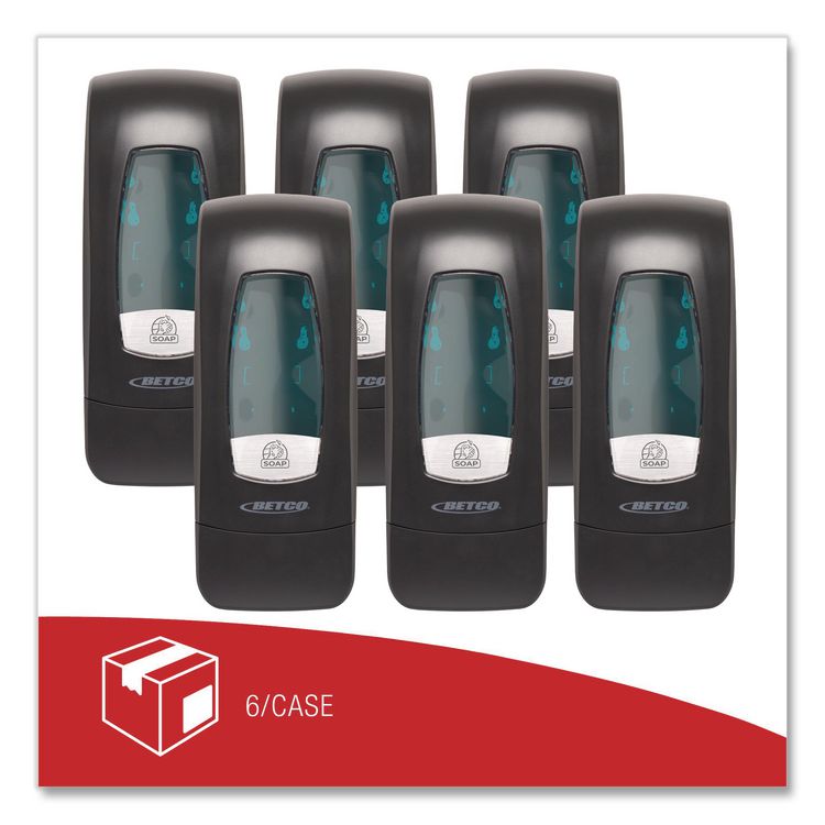 BETCO CORPORATION Clario C3 Manual Foam Soap Dispenser, 5.08 x 4, x 12.1, Black, 6/Carton (BET9302100)