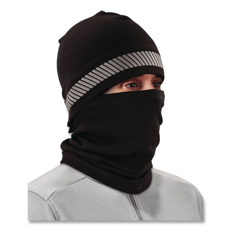 TENACIOUS HOLDINGS, . N-Ferno 6831 Reflective Balaclava Face Mask 3-in-1, Polyester, One Size Fits Most, Black (EGO16861)