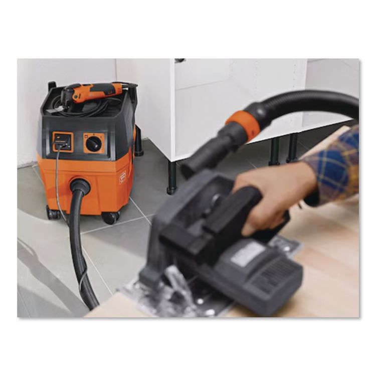 FEIN POWER TOOLS, . Turbo I Wet/Dry Vacuum/Dust Extractor, 5.8 gal Tank Capacity, Orange/Black (FEN92035236090)