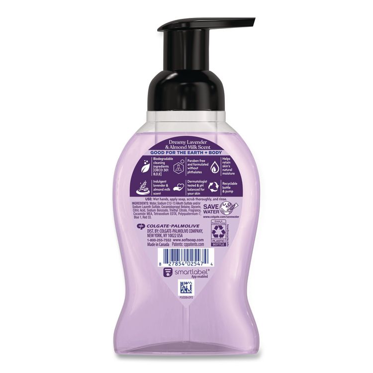 COLGATE PALMOLIVE, IPD. Liquid Hand Soap Foam, Dreamy Lavender and Almond Milk, 9 oz, 6/Carton (CPC61052503CT)