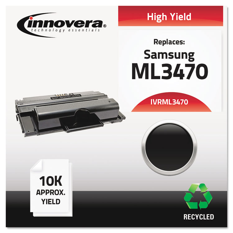 INNOVERA Remanufactured Black High-Yield Toner, Replacement for ML-D3470B, 10,000 Page-Yield (IVRML3470)