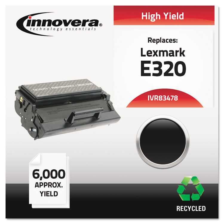 INNOVERA Remanufactured Black High-Yield Toner, Replacement for 08A0478, 6,000 Page-Yield (IVR83478)
