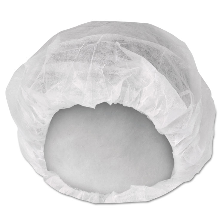 KIMBERLY-CLARK PROFESSIONAL A10 Bouffant Caps, Large, White, 150/Pack, 3 Packs/Carton (ANS36920)