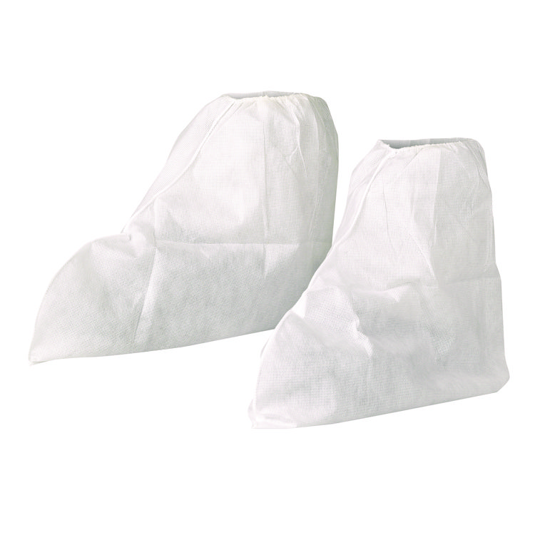 KIMBERLY-CLARK PROFESSIONAL A20 Boot Covers, MICROFORCE Barrier SMS Fabric, One Size Fits All, White, 300/Carton (ANS36880)