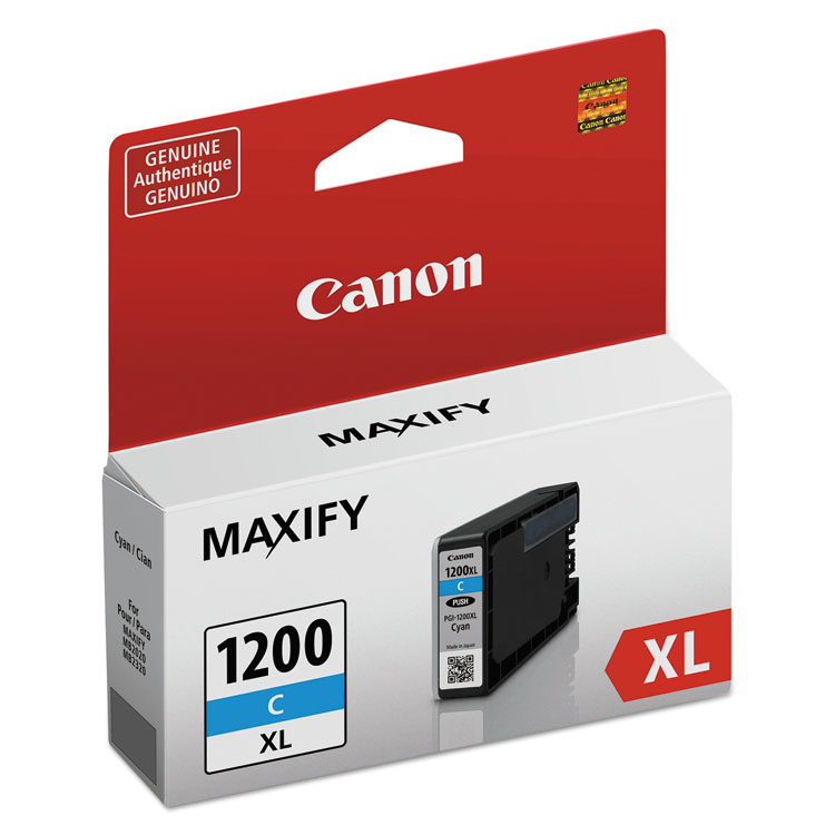 CANON USA, . 9196B001 (PGI-1200XL) High-Yield Ink, 1,020 Page-Yield, Cyan (CNM9196B001)