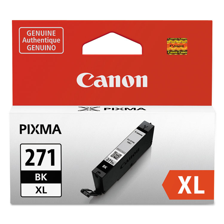 CANON USA, . 0336C001 (CLI-271XL) High-Yield Ink, Black (CNM0336C001)
