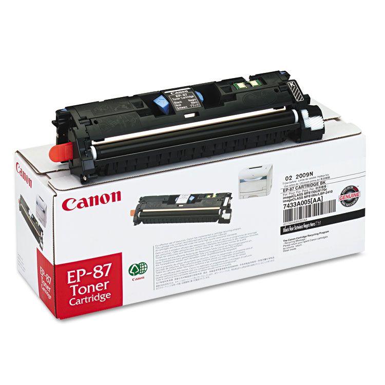 CANON USA, . 7433A005 (EP-87) Toner, 5,000 Page-Yield, Black (CNMEP87BK)