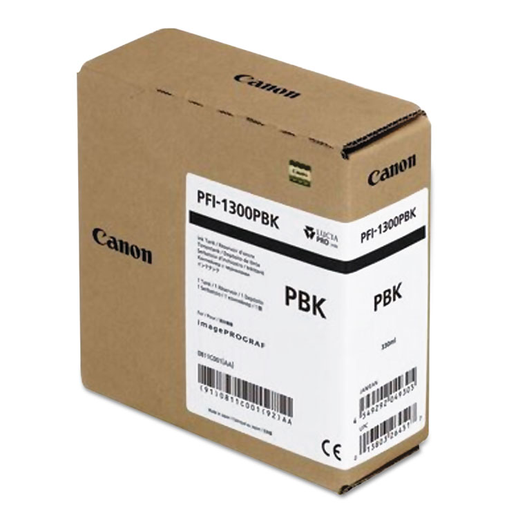 CANON USA, . 0810C001AA (PFI-1300) Ink, Matte Black (CNM0810C001AA)