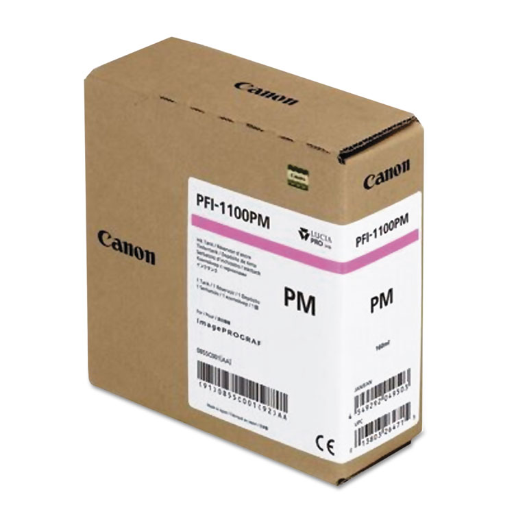 CANON USA, . 0855C001AA (PFI-1100) Ink, Photo Magenta (CNM0855C001AA)