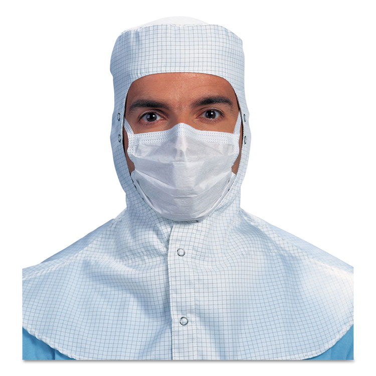 KIMBERLY CLARK Pure M3 Sterile Face Mask with Soft Ties, Polyethylene, 7", 20/Box, 10 Boxes/Carton (ANS62470)