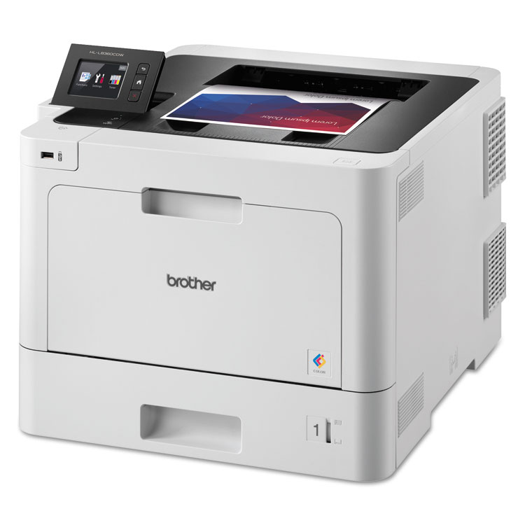 BROTHER INTL. CORP. HL-L8360CDW Business Color Laser Printer with Duplex Printing and Wireless Networking (BRTHLL8360CDW)