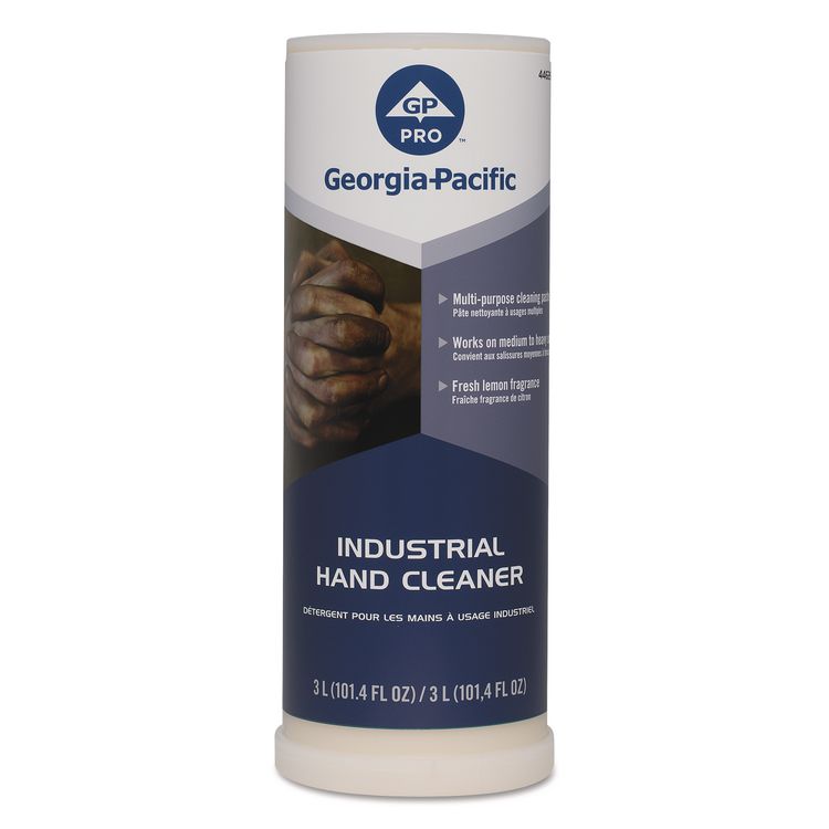 GEORGIA PACIFIC Industrial Hand Cleaner, Lemon Scent, 300 mL, 4/Carton (GPC44626)