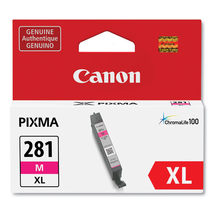 CANON USA, . 2035C001 (CLI-281) ChromaLife100 Ink, Magenta (CNM2035C001)