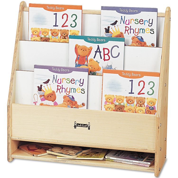 JONTI-CRAFT, . Toddler Pick-a-Book Stand, 24w x 9d x 25h, Birch (JNT0071JC)