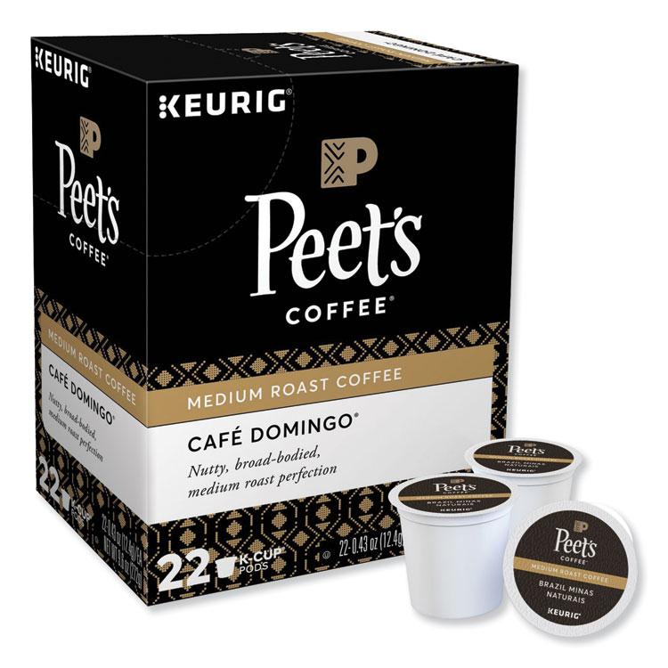 KEURIG DR PEPPER Cafe Domingo K-Cups, 22/Box (GMT6543)