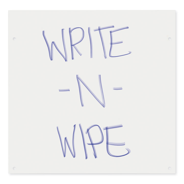 JONTI-CRAFT, . Easel Panels, Whiteboard, 24w x 24h, White (JNT0660JC)