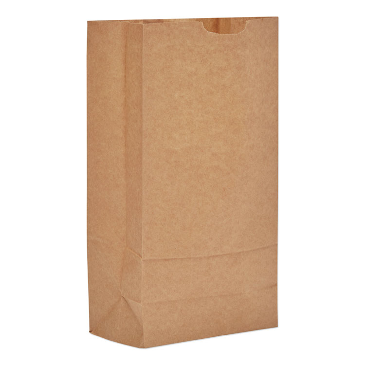 ROSS & WALLACE PAPER PRODUCTS, . Grocery Paper Bags, 10# Size, Extra-Heavy-Duty, 60# Basis Weight, 6.31" x 4.19" x 12.38", Kraft, 1,000/Carton (BAGGX10)