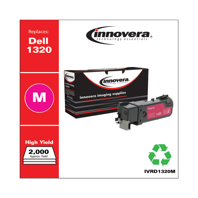 INNOVERA Remanufactured Magenta High-Yield Toner, Replacement for 310-9064, 2,000 Page-Yield (IVRD1320M)