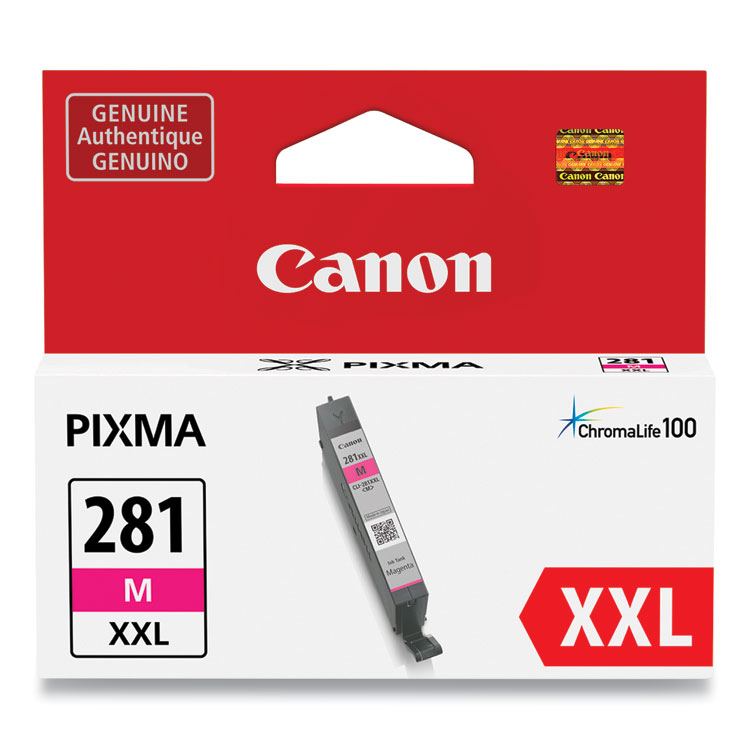 CANON USA, . 1981C001 (CLI-281XXL) ChromaLife100 Ink, Magenta (CNM1981C001)
