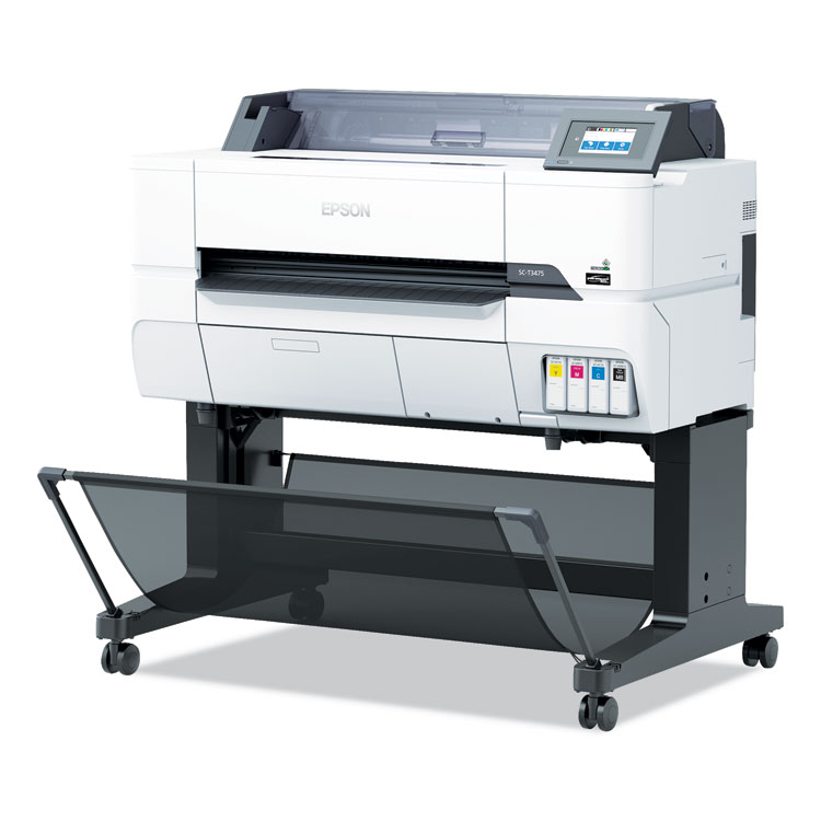 EPSON AMERICA, . SureColor T3475 24" Wireless Wide Format Inkjet Printer (EPSSCT3475SR)