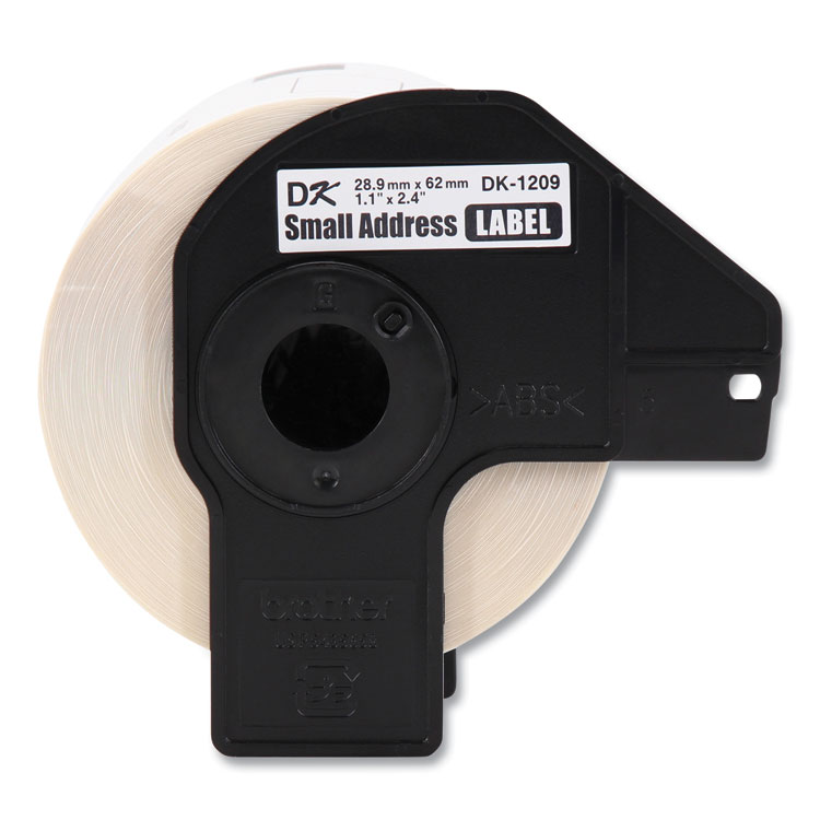 BROTHER INTL. CORP. Die-Cut Address Labels, 1.1 x 2.4, White, 800 Labels/Roll, 3 Rolls/Pack (BRTDK12093PK)