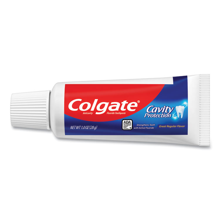 COLGATE PALMOLIVE, IPD. Cavity Protection Toothpaste, Regular Flavor, 1 oz Tube, 24/Carton (CPC51111)