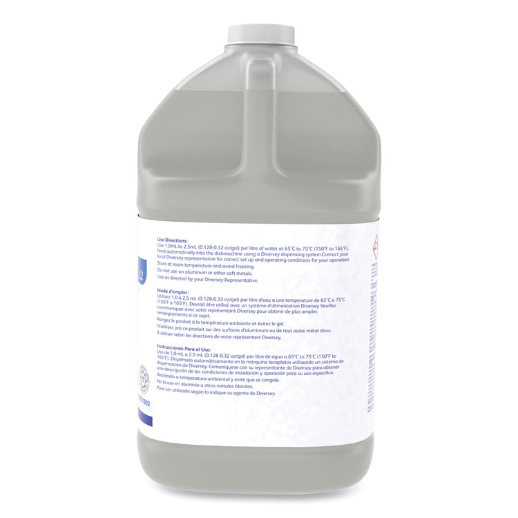 DIVERSEY Suma Ultra Mechanical Warewashing Detergent, 1 gal Jug, 4/Carton (DVS100951903)