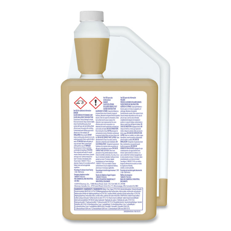 DIVERSEY Stench and Stain Digester, 32 oz, AccuMix Bottle, 6/Carton (DVS101109752)