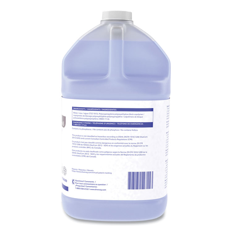 DIVERSEY Suma Klear Rinse Aid Economy, Liquid, 1 gal, 4/Carton (DVS57268280)