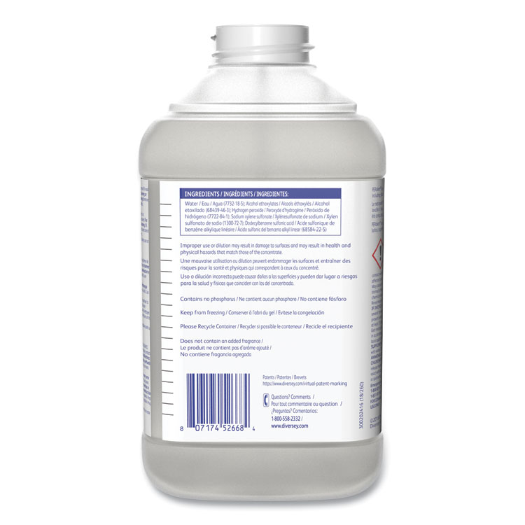 DIVERSEY Perdiem General Purpose Cleaner With Hydrogen Peroxide, 84.5 oz Bottle, 2/CT (DVS95613252)
