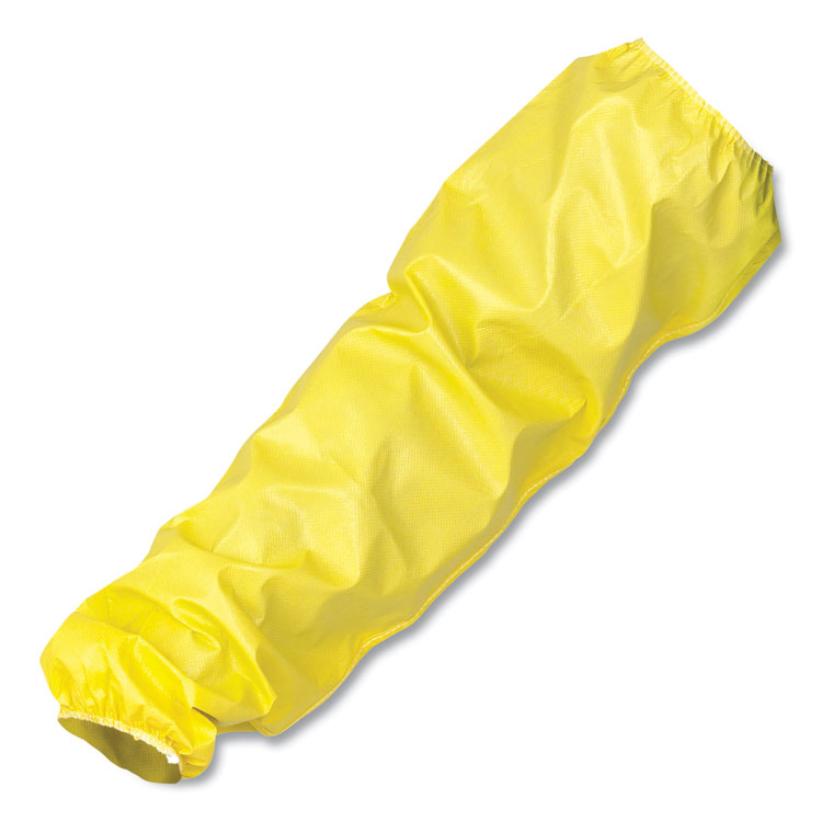 KIMBERLY-CLARK PROFESSIONAL A70 Chemical Spray Sleeve Protectors, One Size Fits All, Yellow, 200/Carton (ANS97780)