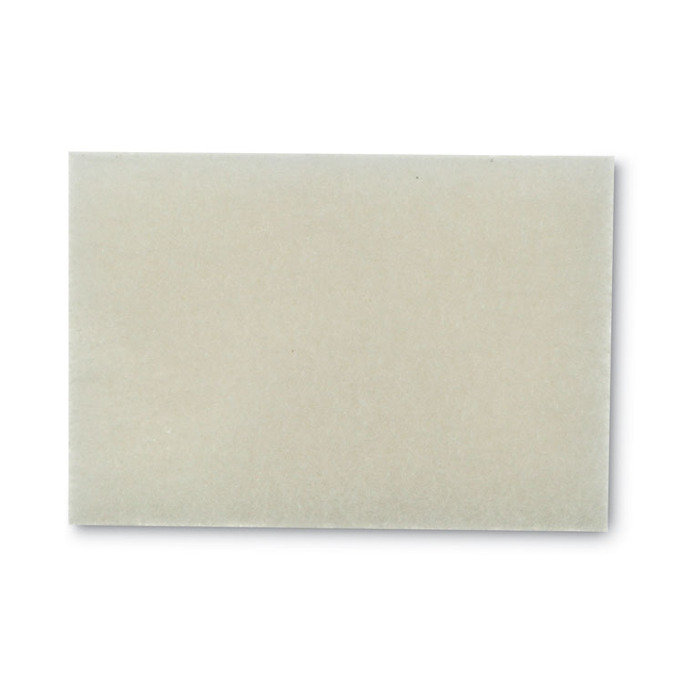 3M/COMMERCIAL TAPE DIV. Light Duty Scrubbing Pad 9030, 3.5 x 5, White, 40/Carton (MMM05683)