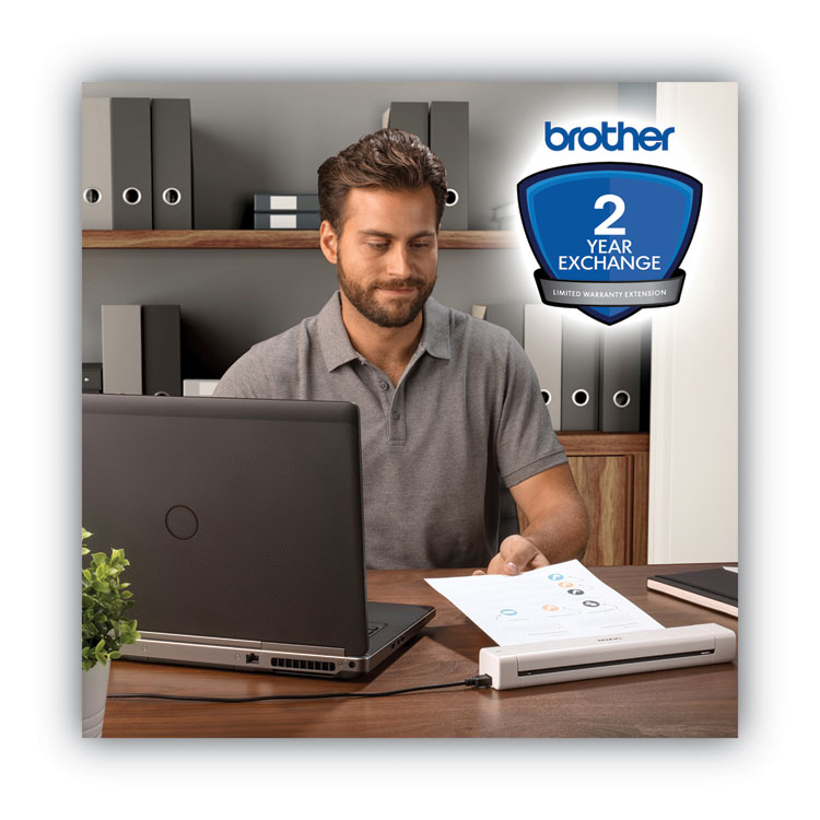 BROTHER INTL. CORP. Two-Year Exchange Warranty Extension for Brother DS-620, 720D, 820W, 920DW (BRTES1012EPSP)