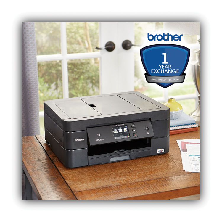 BROTHER INTL. CORP. One-Year Exchange Warranty Extension for Brother MFC-J460DW, J480DW, J485DW, J491DW, J497DW (BRTE1011EPSP)