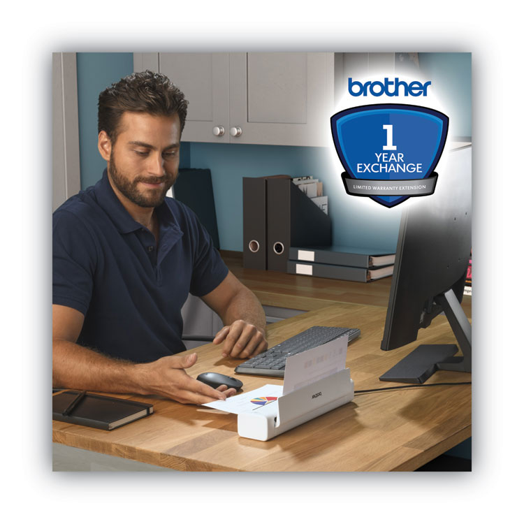 BROTHER INTL. CORP. One-Year Exchange Warranty Extension for Brother DS-620, 720D, 820W, 920DW (BRTES1011EPSP)