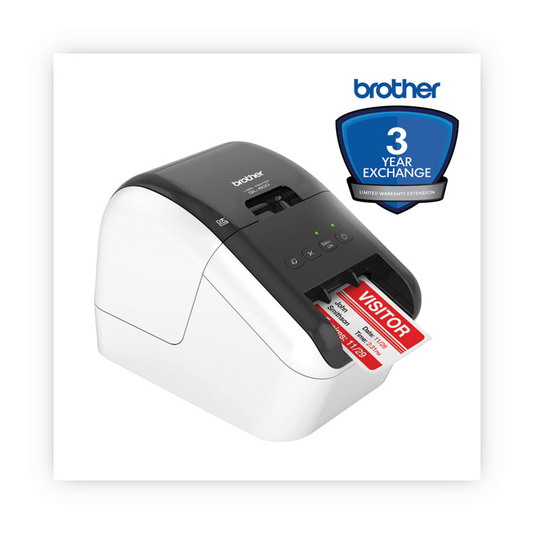 BROTHER INTL. CORP. Three-Year Exchange Warranty Extension for Select Brother DCP/FAX/HL/QL/MFC Series (BRTE1143EPSP)