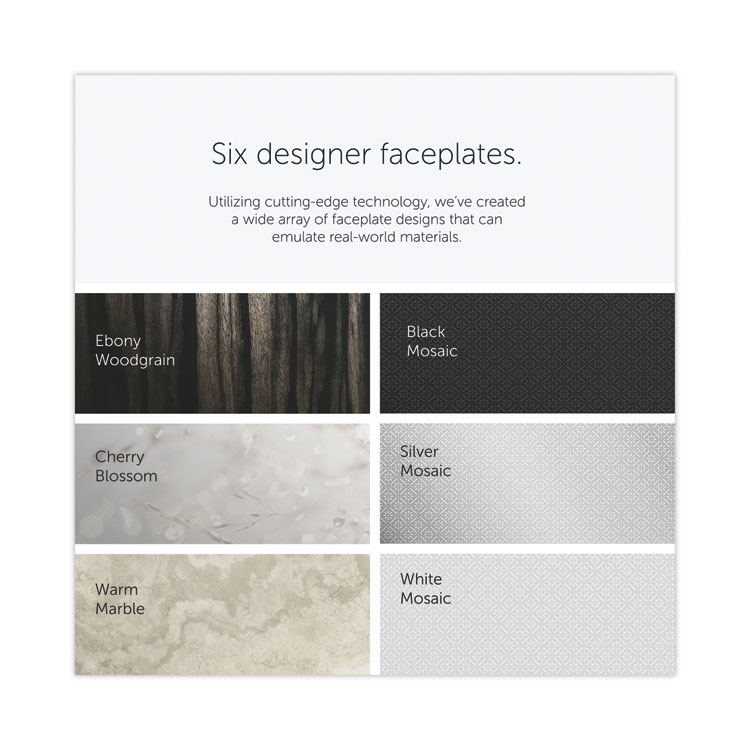 KIMBERLY CLARK ICON Faceplate for Coreless Standard Roll Toilet Paper Dispenser, 4.25 x 6 x 1.5, Warm Marble (KCC58791)