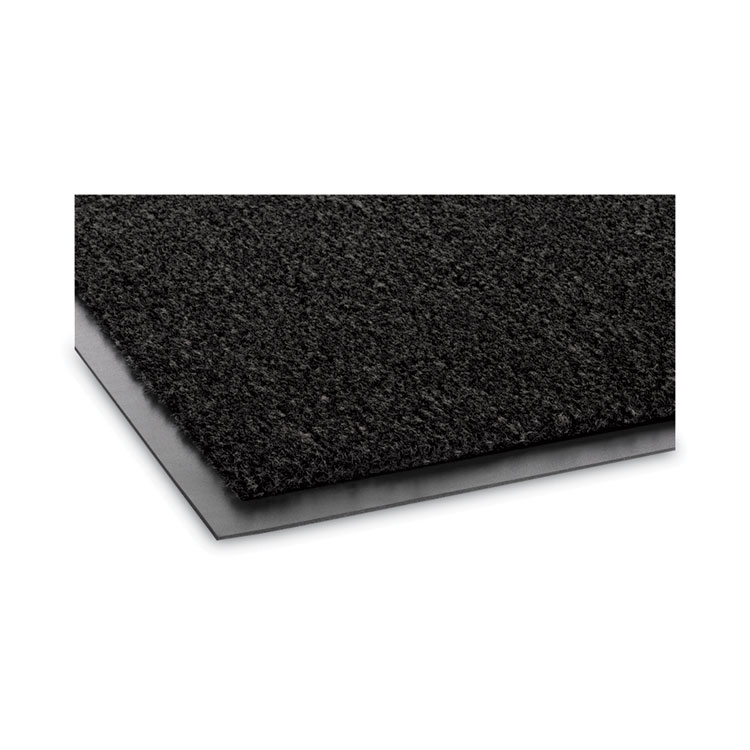 CROWN MATS & MATTING Rely-On Olefin Indoor Wiper Mat, Rectangular, Black Cut Pile Surface, 48" x 72" (CWNGS0046BK)