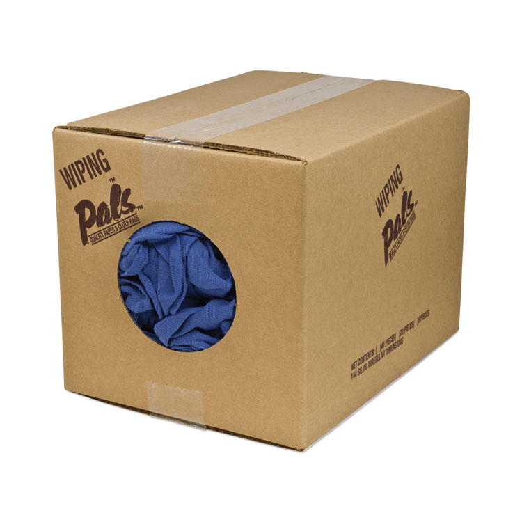 HOSPECO Reclaimed Surgical Huck Towels, Blue, 10 lb/Carton (HOS53910)